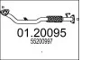Труба вихлопного газу 0120095