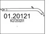 Rura њrod. ROOMSTER 1.2I MTS 0120121 (фото 1)