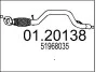 Rura pocz. FIAT 500X 1.3 MTS 0120138 (фото 1)