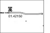 Труба вихлопного газу 0142150
