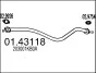 Rura pocz. NISSAN JUKE 1.5 DCI 0143118