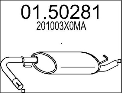 Автозапчасть MTS 0150281