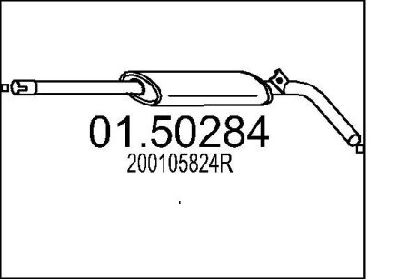 Автозапчасть MTS 0150284