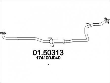 Tіumik њrod. YARIS 1.0 03- MTS 0150313