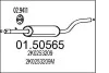 Глушник системи випуску (середній) 01.50565