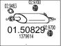 Глушник FORD TRANSIT 2.2TDCi 06- 0150829