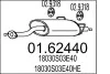 Глушник вихлопних газів (кінцевий) 0162440