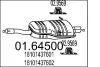 Глушник вихлопних газів (кінцевий) 0164500