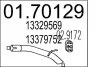 Rura koсc. ASTRA J 1.6 .. 0170129