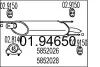 Глушник вихлопних газів (кінцевий) 0194650