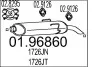 Глушник вихлопних газів (кінцевий) 0196860