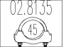 Хомут выхлопной системы 02.8135