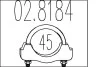 Хомут выхлопной системы 02.8184