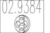 Резиновый крепежный элемент 02.9384