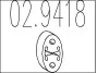 Резиновый крепежный элемент 02.9418