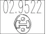 Гумовий елемент кріплення 02.9522