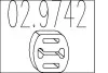 Гумовий елемент кріплення 02.9742