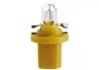 Лампа 12V 1,5W Bax 8,5d yellow 17050