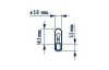 Лампа W2.3W 12V 2.3W W2x4.6d 17073