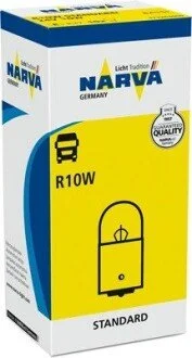 Автолампа R10W 24V 10W BA15s NARVA 173263000