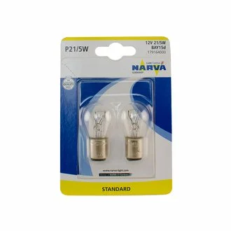 Лампа накаливания P21/5w 12v 21/5w Bay15d (выр-во) NARVA 17916B2