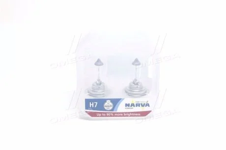 Лампа накала SET H7 12V 55W PX26d RANGE POWER +90 (выр-во) NARVA 48047S2