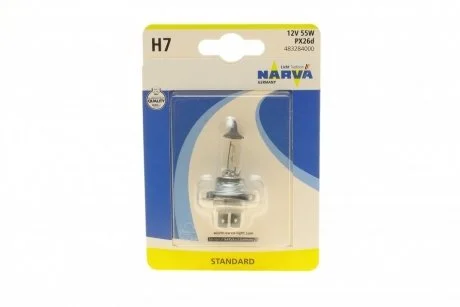 Лампочка Standard галоген H7 NARVA 483284000