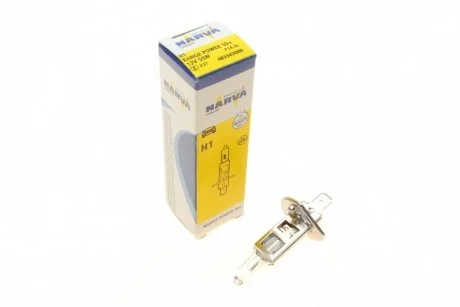 Лампа галогенная H1 12V 55W P14.5S RANGE POWER 50 NARVA 483343000