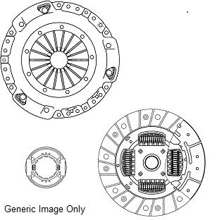 Комплект зчеплення з вижимним Corolla 1.3|1.4 VVT-ii 02-07 (200mm21z) Замінено на CK9068 National CK9840