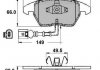 Тормозные колодки перед. Caddy III/Golf V/Passat B6/Octavia A5 NP2144