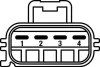 Датчик тиску у впускному колекторі (4 pin) VOLVO C30, C70 II, S40 II, S60 II, S80 II, V40, V50, V60 I, V70 III, XC60 I, XC70 II 2.0D/2.4D/2.4DH 03.06-05.18 NGK 92413 (фото 2)