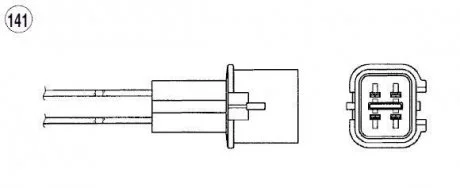 Лямбда-зонд NGK 97059 (фото 1)
