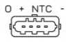 Датчик тиску у впускному колекторі (4 pin) HYUNDAI ACCENT III, GENESIS, GETZ, GRANDEUR, H-1, H-1 / STAREX, H-1 CARGO, H-1 TRAVEL, I10 I, I20 ACTIVE, I20 I, I20 II, I30, I40 I 1.0-3.0D 07.01- NGK 97115 (фото 2)