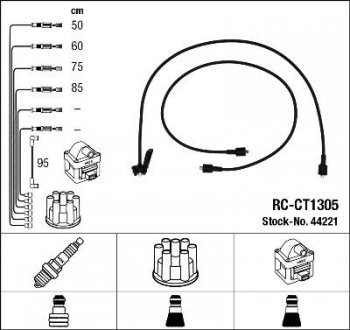 Дроти запалення, набір NGK RCCT1305