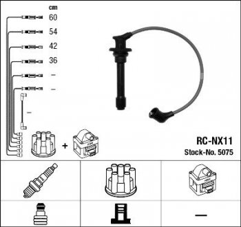 Дроти запалення, набір NGK RCNX11