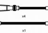 Високовольтні дроти (набір) NGK RCVW210 (фото 2)
