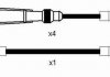 Комплект кабелів високовольтних NGK RCVW902 (фото 2)