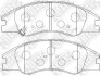 Колодки тормозные дисковые передние NiBK PN0060 (фото 1)