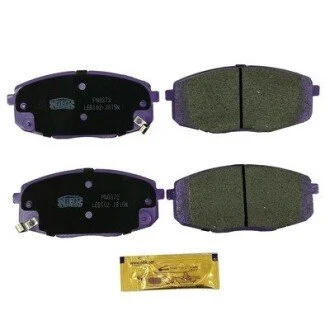 Колодки тормозные дисковые передние NiBK PN0373