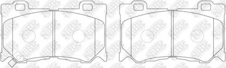 Колодки передні Sport Infiniti QX70,Q50,Q70,FX37,FX50,G37/Nissan 350Z, Skyline NiBK PN0389S