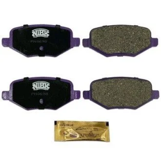 Колодки дискового тормоза NiBK PN0698
