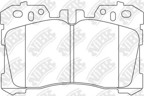 Колодки передние LS460 NiBK PN1833
