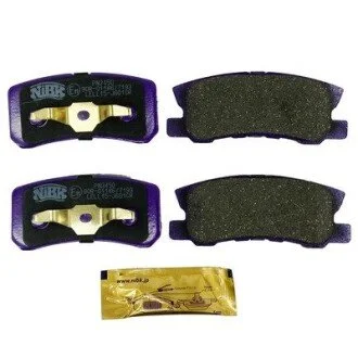 Колодки тормозные дисковые передние NiBK PN3450