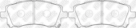 Колодки передні SUBARU NiBK PN7390