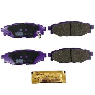 Фото 1 - колодки дискового тормоза NiBK PN7501 Колодки дискового тормоза NiBK PN7501 (фото 1)