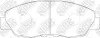 Колодки передние NiBK PN8484 (фото 1)