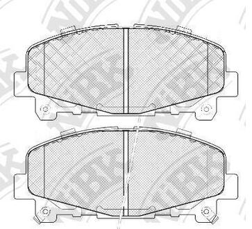 Колодки барабанного тормоза NiBK PN8865