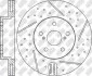 Тормозные диски Performance, комплект NiBK RN1122DSET (фото 2)