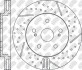 Тормозные диски Performance, комплект NiBK RN1498DSET (фото 2)