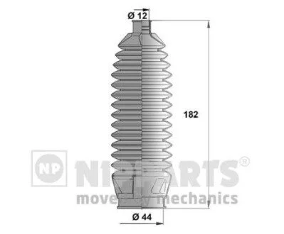 Пыльник рулевого механизма NIPPARTS N2854010